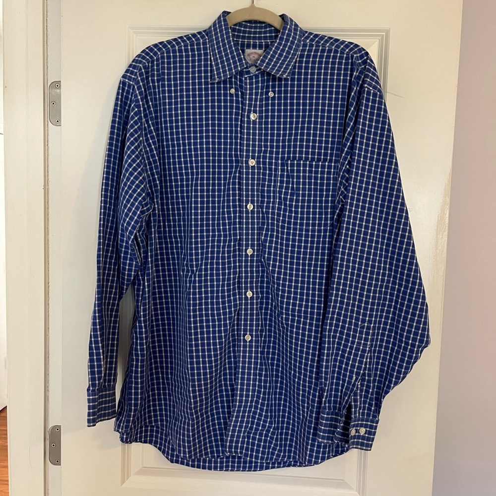 Brooks Brothers Plaid Button Down